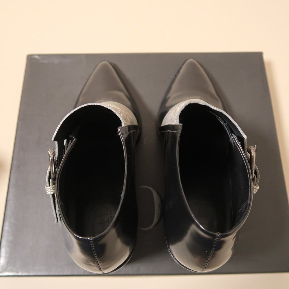 tibi BILLIE Double Monk Strap Ankle Boots - Picture 6 of 9